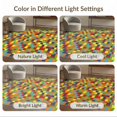thumbnail image 7 of ODIKA 6'x9' Washable Area Rug Easy Care, Non-Shedding, Bedside Retro Block Checkerboard Multicolor Border Hopscotch for Queen Size Bedroom Under Bed Master Suite, 7 of 7