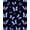 Blue, Pattern 3, variant on Flatwoven High Traffic Area Rug, Botanical Insect Medley with Fluttering Butterflies and Beetles, Non Slip, Stain Resistant, Washable Area Rugs for Living Room, Bedroom(Blue, 3X5)