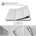 thumbnail image 6 of ProCase iPad Air (3rd Gen) 10.5" 2019 / iPad Pro 10.5" 2017 Case, Ultra Slim Lightweight Stand Smart Case Shell with Translucent Frosted Back Cover for Apple iPad Air (3rd Gen) 10.5" 2019 –Silver, 6 of 8