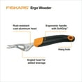 thumbnail image 4 of Fiskars Ergo Weeder Garden Tool with Aluminum Head and Ergonomic Handle, 4 of 6
