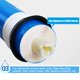 thumbnail image 4 of Agua Ro Agua Reversa Al de Ósmosmos Membrana Universal Reemplazo de Reemplazo de Agua de Reemplazo de Agua Purificador de Agua Potable 100G, 4 of 7