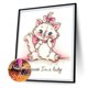 thumbnail image 1 of Cuadros Decorativos Kits de pintura de diamantes redondos completos de bricolaje 5D Artesanías de arte de pared de gato lindo (X591) Ehuebsd embutido en tela, 1 of 1