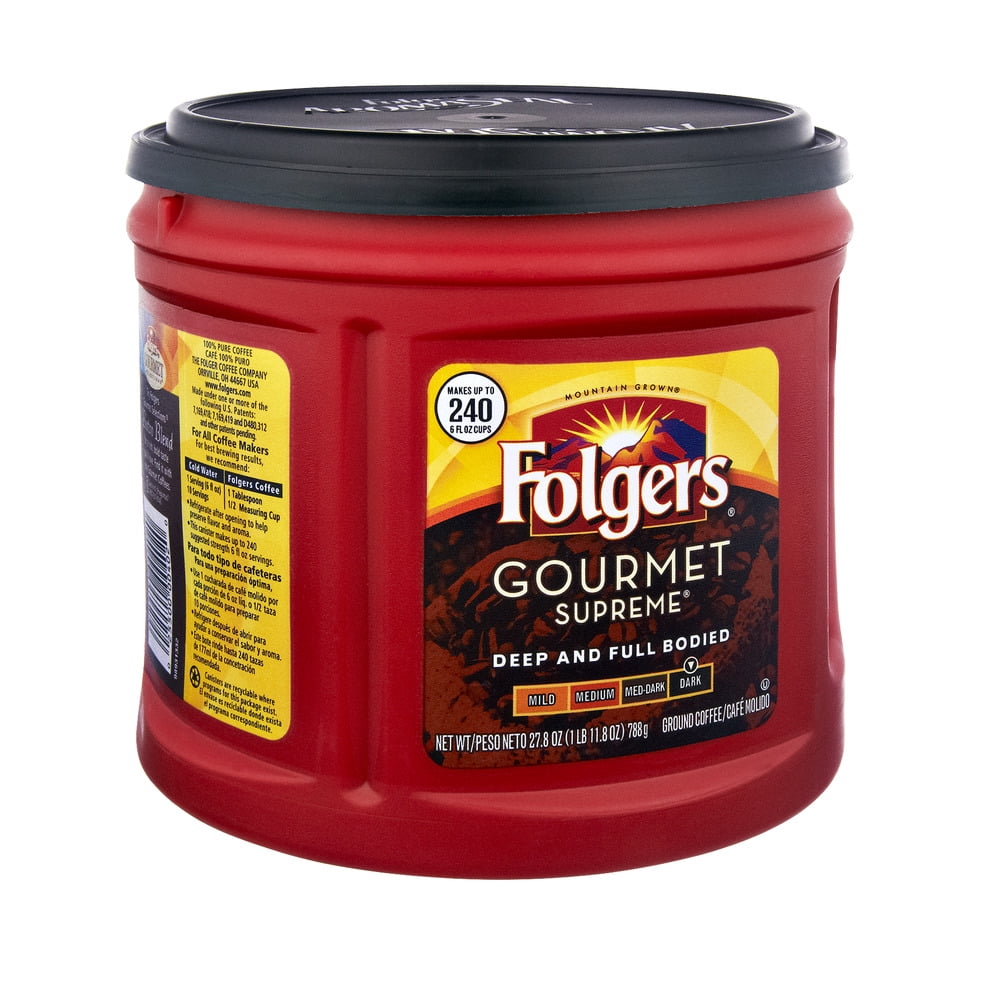 Folgers Gourmet Supreme Dark Roast Ground Coffee