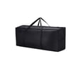 thumbnail image 2 of Christmas Tree Storage Bag, Zippered Container, Water-Resistant Fabric, Organize Seasonal Decorations for Holiday Cleanup, Black, 2 of 5