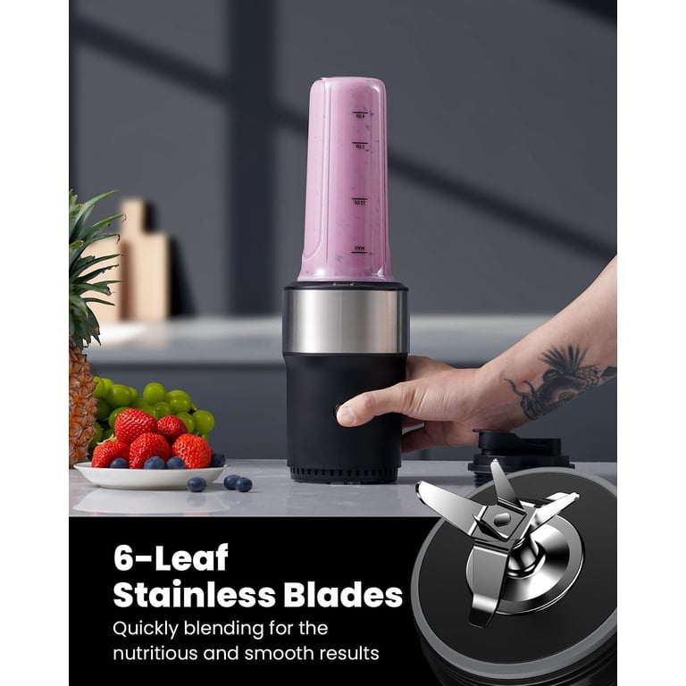 Shardor 900W Personal Smoothie Blender with 2 To-Go Cups photo 2