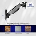 thumbnail image 4 of VIVO Gas Spring Full Articulating Arm Monitor Wall Mount for 17" to 32" Screens, 4 of 8