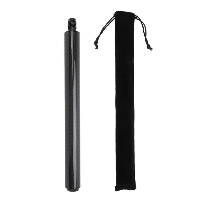 12 Inch Lightweight Carbon Fiber Pool Cue Extension for Cuetec Pool Cue