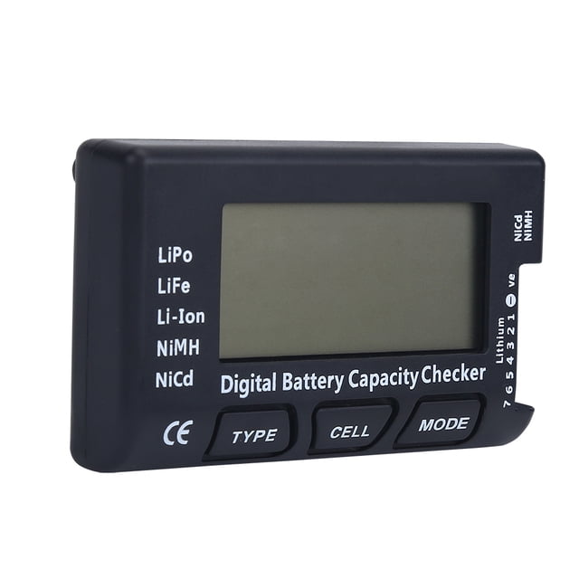 Comprobador de batería digital NikouMX Detector de batería color Negro