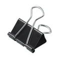 thumbnail image 2 of (2 pack) Universal UNV11060 Binder Clips with Storage Tub - Mini, Black/Silver (60/Pack), 2 of 7