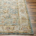 thumbnail image 4 of BoutiqueRugs Duong Traditional Area Rug - Tan, Light Sage, Dark Blue - 18" x 18" Sample, 4 of 9