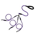 thumbnail image 2 of Yatlte No-Tangle 3 Dogs Leash, Removable Main Lead Rope with Splitter and Padded Handle, Perfect for Walking, Running, Small, Medium, Large Dogs (Black), 2 of 2