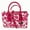 DragonFruit, variant on Women's Polyester Sheila Satchel Medium Handbag Zipper, Black