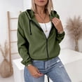 thumbnail image 5 of PBFRDSJ Women's Lightweight Rain Jacket Comfortable Stretch Hooded Zip Up Jacket with Pockets for Hiking Travel Outdoor Sizes S-2XL, 5 of 9
