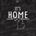 thumbnail image 4 of Inktastic It's Home- State of Michigan Outline Boys or Girls Baby Bodysuit, 4 of 5