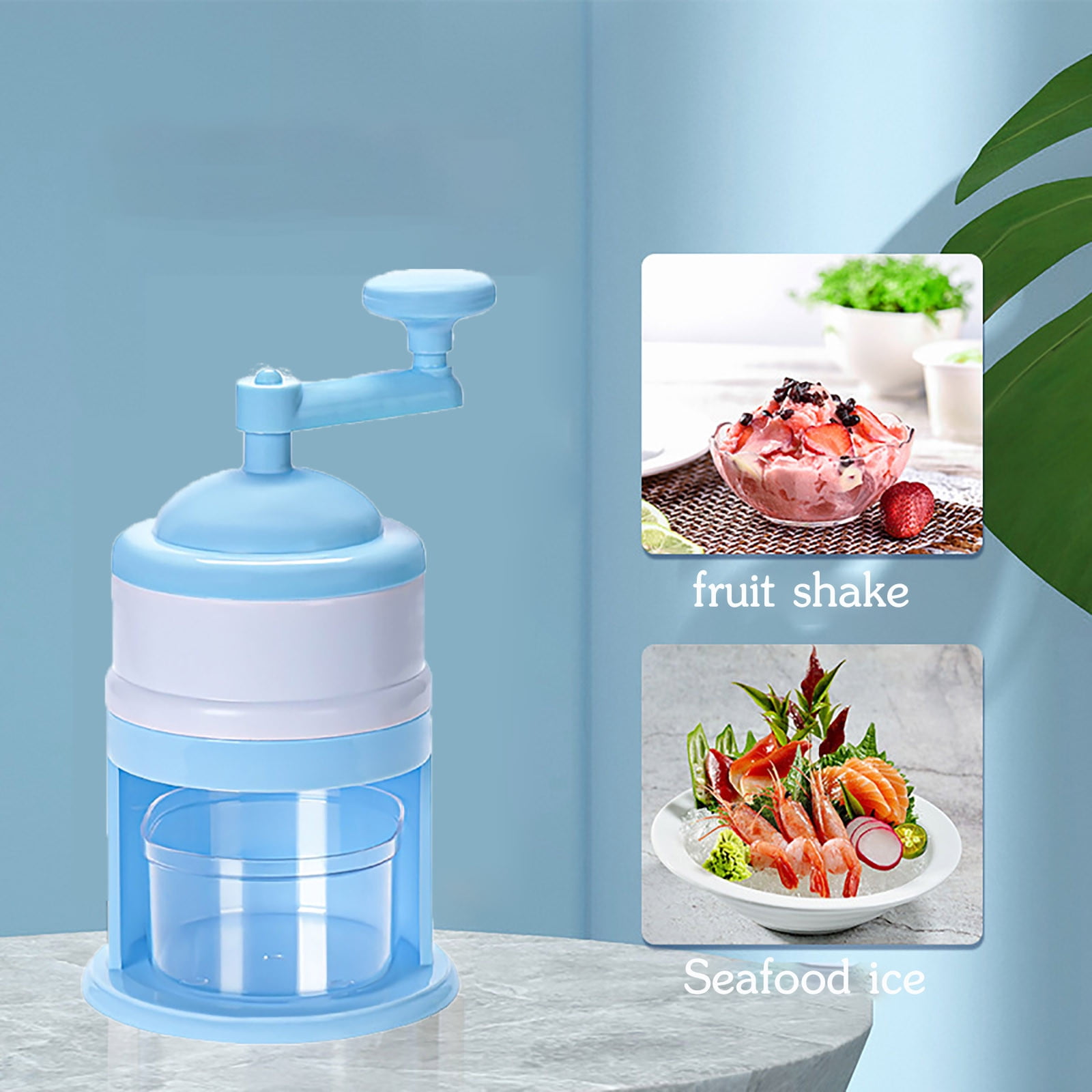 Manual Shaved Ice Maker Machine Shaved Ice Maker machine Ice Crusher Snow  Cone Machine Snow Cone Shaved Ice Machine Portable Ice Crusher - Yahoo  Shopping