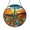 Acrylic 3.5 Inch, variant on Cactus Floral Glass Window Hanging Decor, Vibrant Desert Suncatcher Art, Boho Nature Wall Ornament