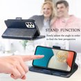 thumbnail image 4 of Case for Samsung Galaxy A53 5G Cover Leather Wallet Folio Case Book Design Flip Magnetic Closure - Blue, 4 of 5