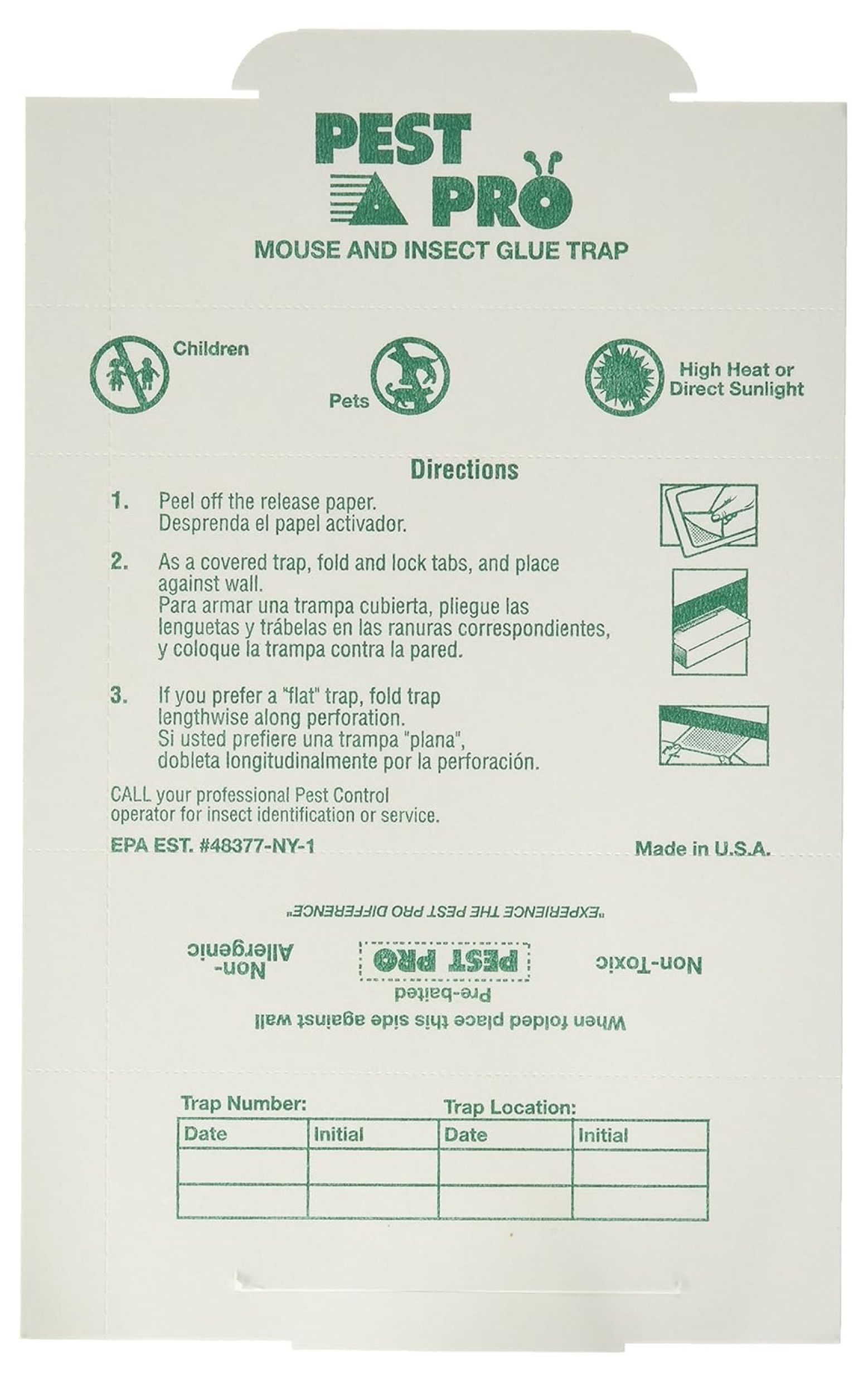 Pest Pro Mouse, Spider, Roach & Insect Glue Boards - 75 Count - Butter Scented (Non-Allergenic)