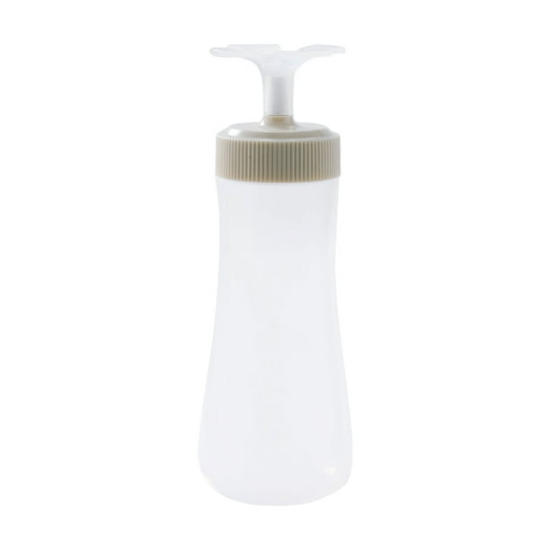 Esprimir Botella de Condimento de Boca de Botella de Aceite 11 Onzas, con Tapa Giratoria Esprimir Botella de Condimento Caliente Esprimir Botella de Condimento Líquido Congelado de Aceite