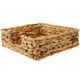 thumbnail image 3 of Cesta rectangular Caja de tejido tejido Canasta natural Cesta de almacenamiento de escritorio, 3 of 5