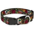 thumbnail image 1 of Buckle-Down "Death Before Dishonor C U Olive" Martingale Dog Collar, 1 of 1