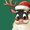 Dark Green, variant on Christmas Long Sleeve Shirts For Woman Santa Hat Cow Sweatshirt Xmas Graphic Pullover Casual Holiday Top