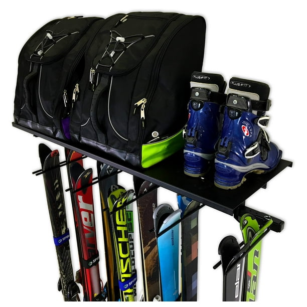 StoreYourBoard Support de rangement pour skis, 4 paires de skis