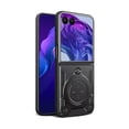 thumbnail image 1 of wonima11 Case for Moto Razr Plus 2025,Military Grade Flashing [Built-in Kickstand] Magnetic Rotate Ring Holder Heavy Duty TPU+PC Shockproof Protect Phone Case for Motorola Moto Razr Plus 2025 (Black), 1 of 1
