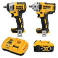 thumbnail image 1 of Llave de impacto DEWALT 20 V MAX inalámbrica para 2 herramientas con batería de 5 Ah, 1 of 4