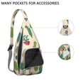 thumbnail image 2 of Botanical Cactus Backpack - Scientific Succulent Print, Durable Outdoor Pack, 2 of 4