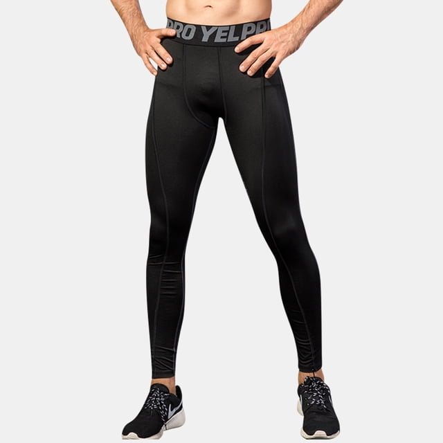 Pantalones deportivos PRO para hombre, pantalones de entrenamiento para fitness, running, leggings elásticos transpirables de secado rápido