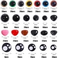 thumbnail image 2 of Kit de 510 piezas para manualidades DIY (24 estilos): ojos, narices y separadores de plástico para amigurumi (colores surtidos). Incluye ojos triangulares para amigurumi y otros elementos decorativos., 2 of 7