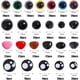 thumbnail image 2 of Kit de 510 piezas para manualidades DIY (24 estilos): ojos, narices y separadores de plástico para amigurumi (colores surtidos). Incluye ojos triangulares para amigurumi y otros elementos decorativos., 2 of 7