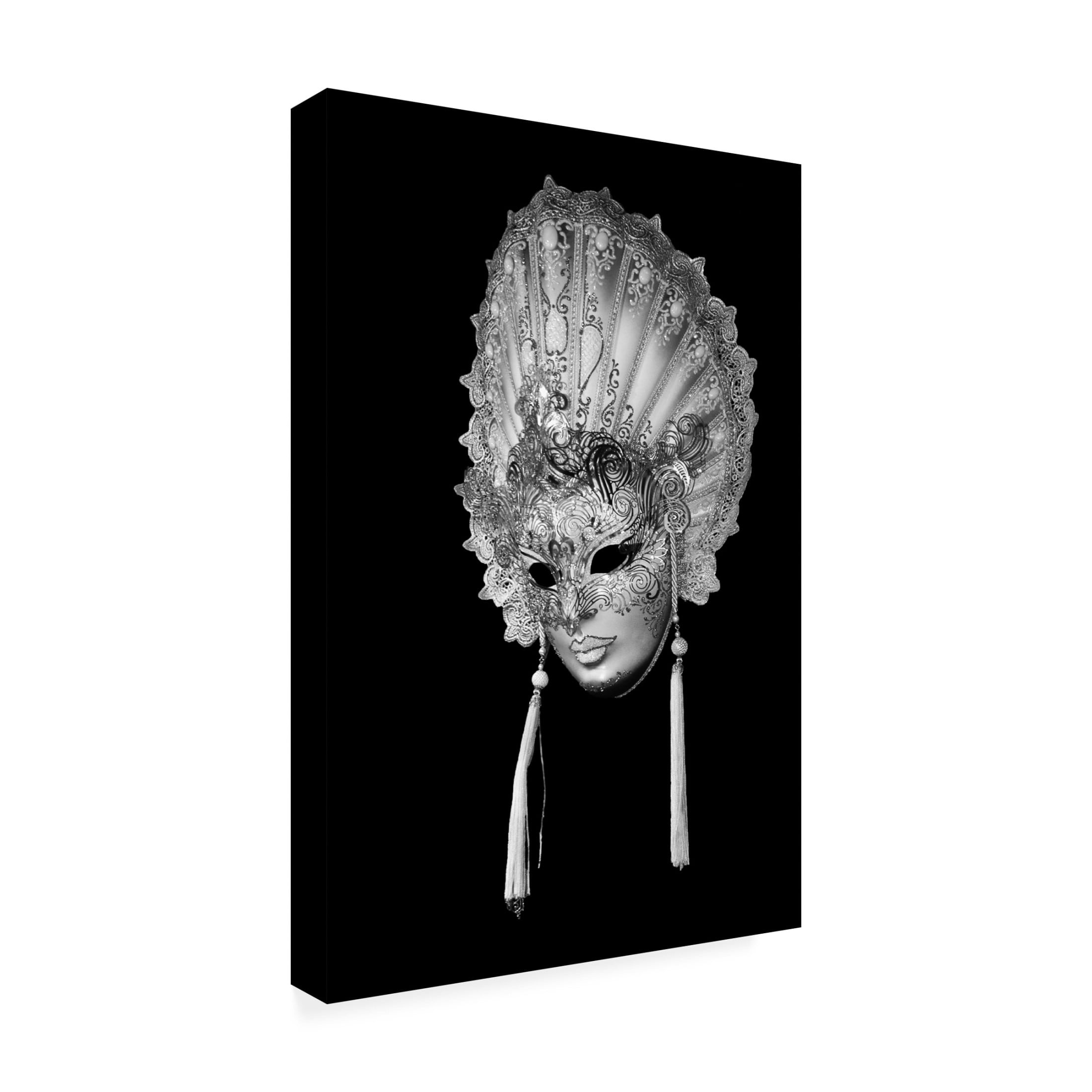 Canvas Wall Art - Jacek Stefan 'Unmask!' Wall Art for Living Room, Bedroom, or Office D?cor by Trademark Fine Art - 30 x 47 Inches