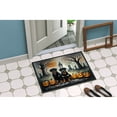 thumbnail image 4 of Carolines Treasures DAC2063MAT 18 x 27 in. Unisex Rottweiler Spooky Halloween Doormat, 4 of 5