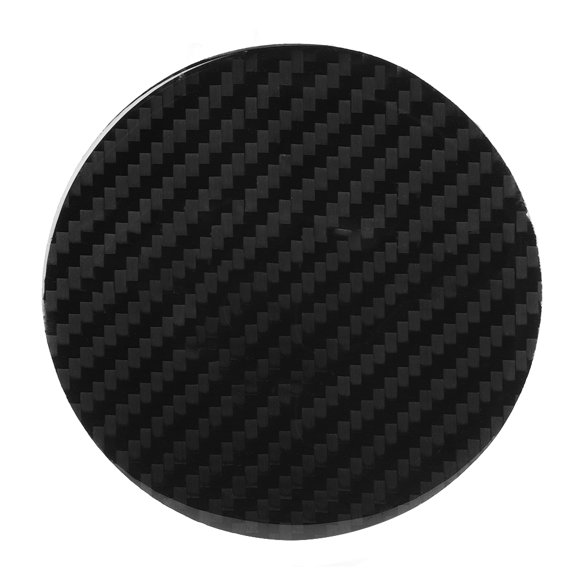 MAYUJIAA Carbon Fiber Steering Wheel Car Symbol Decorative Cover Fits for Ford Mustang 2015 2016 2017 QM321-16027