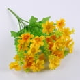 thumbnail image 2 of Tswift Artificial Flowers for Outdoors Indoor Artificial Faux 1Pcs Daisy Wildflowers Decor Outside Garden Silk Artificial Flowers on Sale, 2 of 9