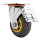 thumbnail image 2 of Rueda Giratoria Rueda Universal De 3 Pulgadas Con Freno Rueda De Goma Silenciosa Industrial De Alta Resistencia Para Remolque De Carro De Coche Plano, 2 of 8