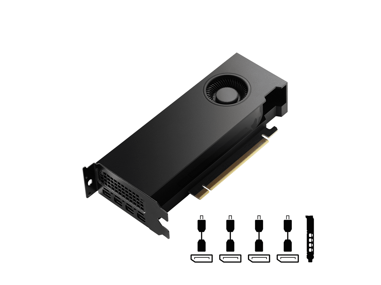 PNY NVIDIA RTX 4000 SFF Ada 20GB GDDR6 Graphic Card VCNRTX4000ADALPPB