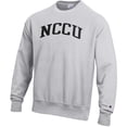 thumbnail image 2 of Men's Champion Heathered Gray North Carolina Central Eagles Reverse Weave Fleece Crewneck Sweatshirt, 2 of 3