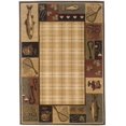 thumbnail image 2 of Oriental Weavers Hudson Area Rug 1065B Beige Lodge Novelty 10' x 13' Rectangle, 2 of 2