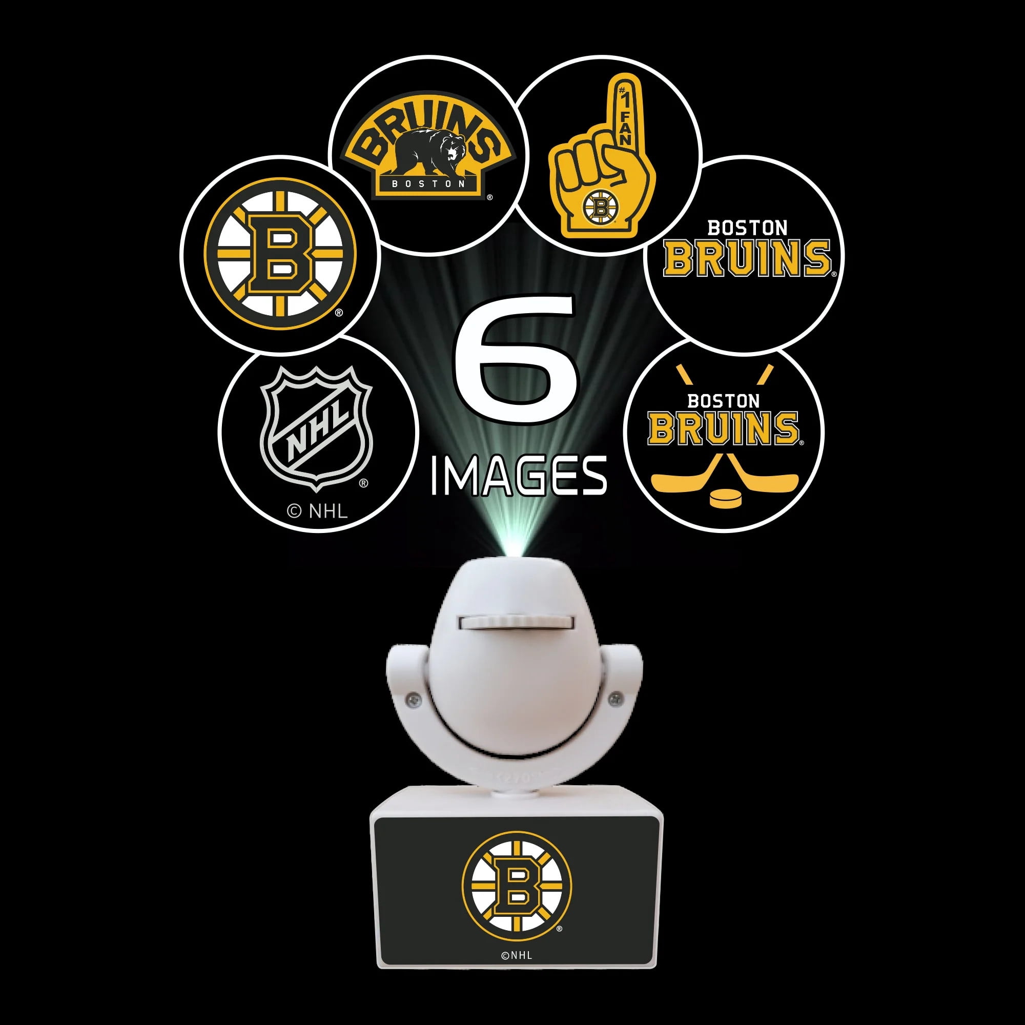 Boston Bruins LED Mini Spotlight Projector