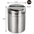 thumbnail image 2 of Compañero de obra maestra culinaria, azucarero en polvo con tapa translúcida sellada, acero inoxidable 304 de alta calidad que garantiza la longevidad, diseño ergonómico para mayor comodidad y control, 2 of 7