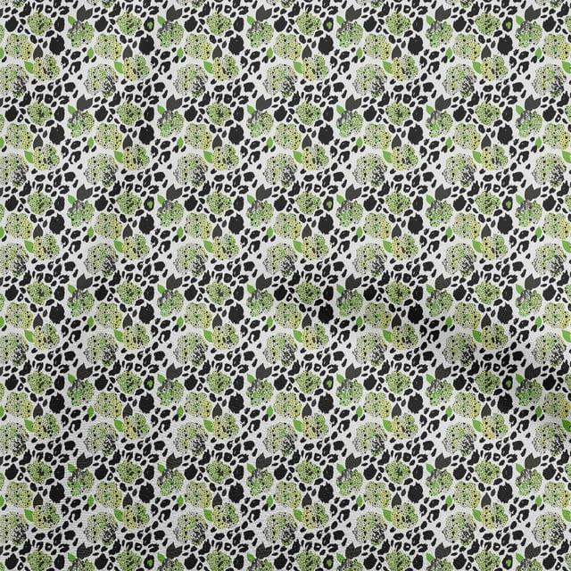 oneOone Polyester Spandex Sea Green Fabric Texture Sewing Craft Projects Fabric Prints By Yard 56 Inch Wide