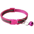 thumbnail image 2 of Lot de 2 Collier pour Chat Empreinte et Réfléchissant avec Clochette Collier de Base pour Chien et Chat Boucle Ajustable Polyester Collier pour Chat Ou Ceintures de Sécurité, 2 of 3