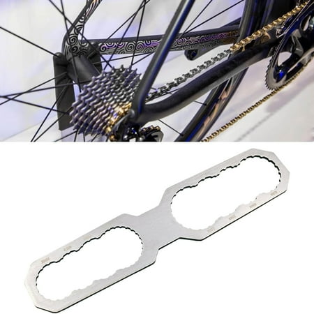 

Effortless High-Quality and Durable Bottom Bracket Wrench Tool for Precision Maintenance and Repair of Mountain and Road Bicycles - Convenient Threaded Spanner Included for Easy Access to