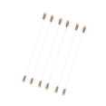 thumbnail image 1 of 6X Elastic Fish Line Nylon Wire w/ Hook for Wigs Hair Extensions Hairpieces XXS, 1 of 9