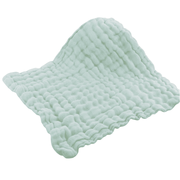 Zhuge Toallas para bebés, verdes, para limpieza suave y secado, 5 piezas