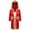 Burgundy, variant on Kids Boys Boxing Robe Cute Boxer Cloak Hooded Satin Long Boxer Hoodie Black 8