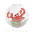 thumbnail image 3 of Pelota de playa de PVC Durable para deportes al aire libre para fiestas de juegos (cangrejo) FLhrweasw Nuevo, 3 of 3